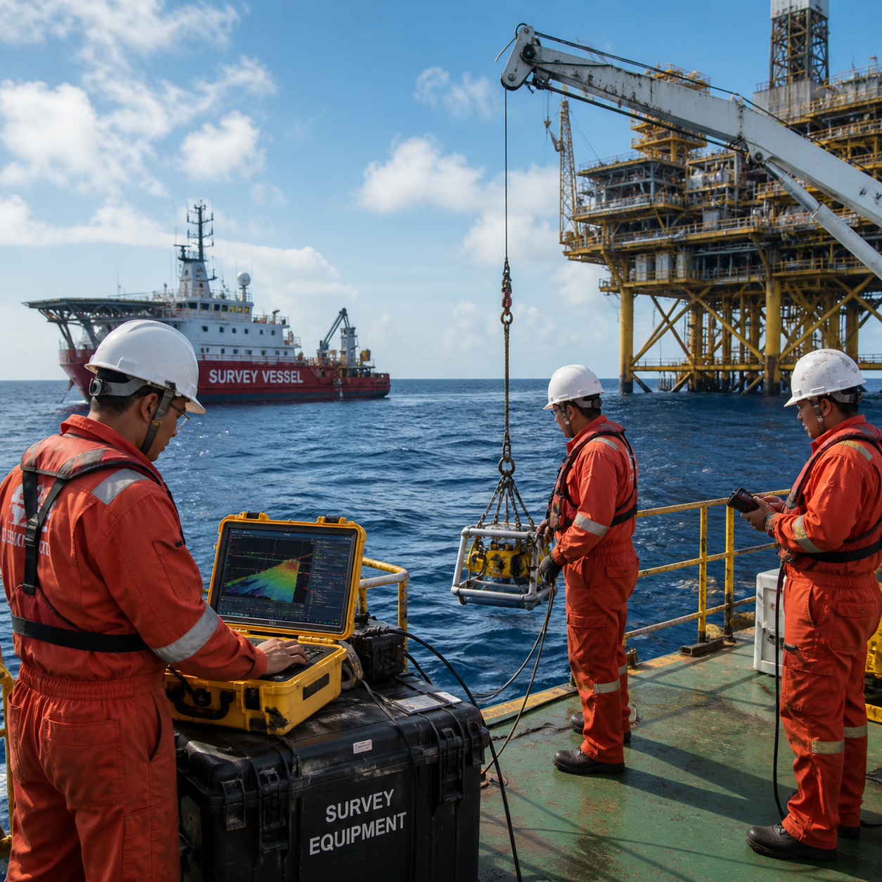 Offshore survey services