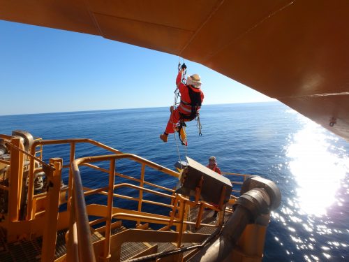 ROV inspection support